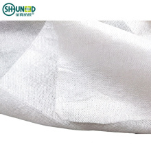 China Manufacturer 40gsm Polyester Viscose Plain Spunlace Nonwoven Fabric for Wet Wipes